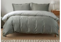 Постельное белье сатин Premium Lotus Home - Florida Olive 300TC (Турция), евро